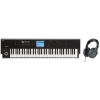 Korg M5073 73 Key Synthesizer Workstation Package - with Free Sennheiser HD280PRO Headphones