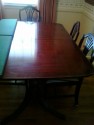 Selling Dining Room Table - Solid Mahogany w/ 6 chairs